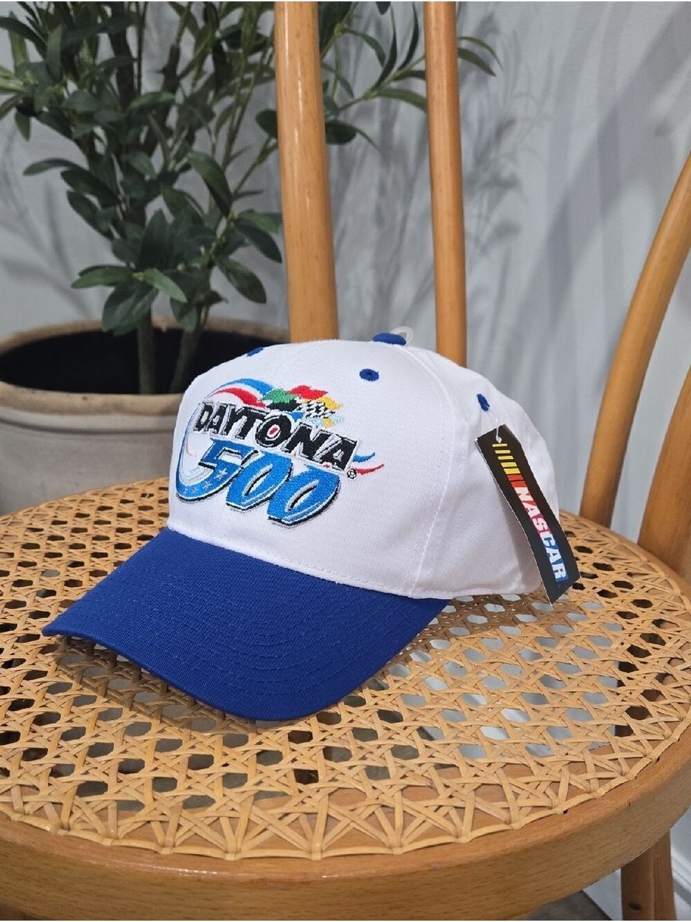 NWT Retro Y2K Daytona 500 Embroidered Baseball Cap Snapback